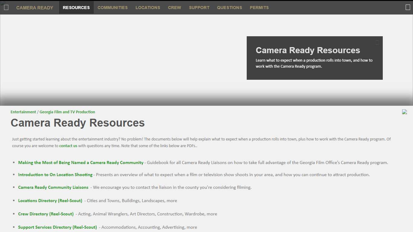 Georgia - Camera Ready Resources